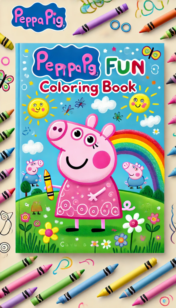 Peppa Pig Fun Coloring Book